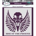 Andy Skinner 8x8 Stencil - Rise of the Phoenix