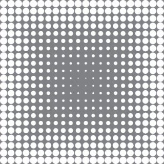 Andy Skinner Mixed Media Stencil 8x8 Inches - Halftone