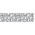 Andy Skinner Mixed Media Stencil - Distressed Digits