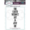Andy Skinner Rubber Cling Stamp - Earth Without Art