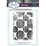 Andy Skinner Rubber Cling Stamp - Distressed Mandala