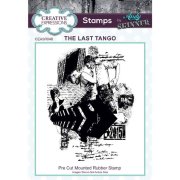 Andy Skinner Rubber Cling Stamp - The Last Tango