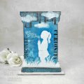 Andy Skinner Rubber Cling Stamp - Blowing Bubbles