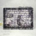Andy Skinner Rubber Cling Stamp - Blowing Bubbles
