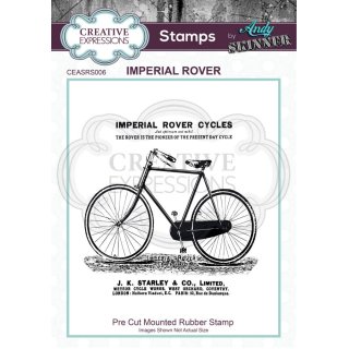 Andy Skinner Rubber Cling Stamp - Imperial Rover