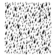 Andy Skinner Stencil - Let It Rain
