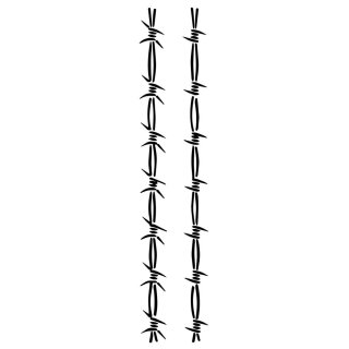 Andy Skinner DL Stencil - Barbed Wire