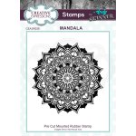 Andy Skinner Rubber Cling Stamp - Mandala