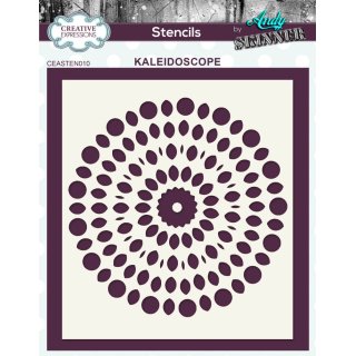 Andy Skinner Stencil - Kaleidoscope