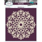Andy Skinner Stencil - Mandala