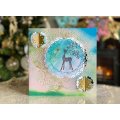 Angela Poole A4 Craft Stencil - Crystal Gems