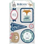 BoBunny Little Wonders - Adhesive Layered Chipboards