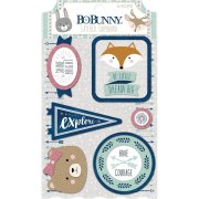 BoBunny Little Wonders - Adhesive Layered Chipboards
