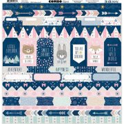 BoBunny Little Wonders - 12" x 12" Combo Stickers