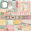 BoBunny Sunshine Bliss - 12" x 12" Combo Stickers