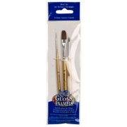 DecoArt Americana Glass Art Brush Set Basic