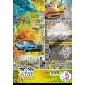 Ciao Bella Start Your Engines - A4 Creative Pad 9pk