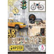 Ciao Bella Hipster - A4 Creative Pad 9pk
