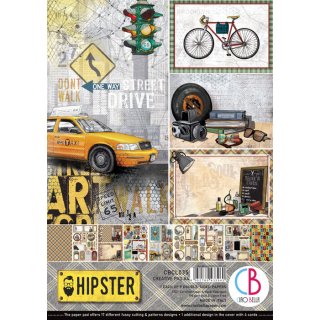 Ciao Bella Hipster - A4 Creative Pad 9pk