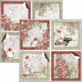 Ciao Bella Frozen Roses - 12x12 Patterns 8pk