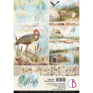 Ciao Bella Delta - A4 Creative Pad 9pk