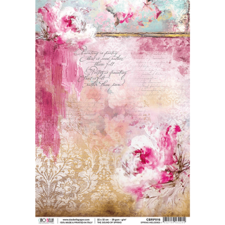 Ciao Bella A4 Rice Paper - Spring Melodies