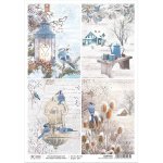 Ciao Bella A4 Rice Paper - Time for Home Cards