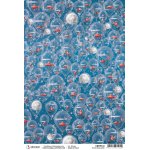 Ciao Bella A4 Rice Paper - Flying Balloons