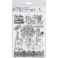 Ciao Bella 6x8 Clear Stamp Set - True Love