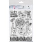 Ciao Bella 6x8 Clear Stamp Set - True Love