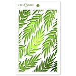 Ciao Bella Texture Stencil 5x8 Inches - Fern