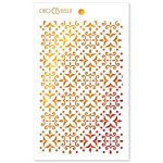Ciao Bella Texture Stencil 5x8 Inches - Cortona