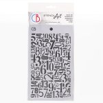 Ciao Bella Texture Stencil 5x8 Inches - Crypto
