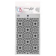 Ciao Bella Texture Stencil 5x8 Inches - Precious Moments