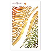 Ciao Bella Texture Stencil 5x8 Inches - Double Zip