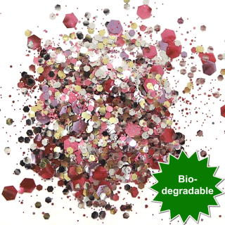 Biodegradable Glitter Mix - Marshmallow