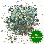 Biodegradable Glitter Mix - Sparkling Sage