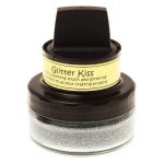 Cosmic Shimmer Glitter Kiss - Silver Chrome