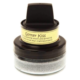 Cosmic Shimmer Glitter Kiss - Silver Chrome