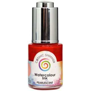 Cosmic Shimmer Pearlescent Watercolour Ink - Fiery Sunset