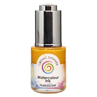 Cosmic Shimmer Pearlescent Watercolour Ink - Ray of Sunshine