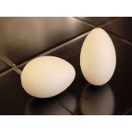 Polystyrene Eggs - Set of 5, Small 6cm
