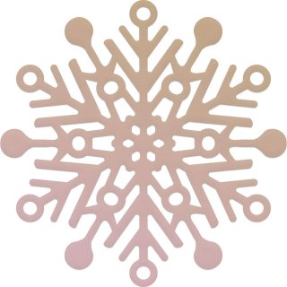 Highland Christmas Die - Mini Fractal Flake