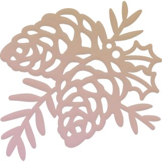 Highland Christmas Die - Mini Pinecone Flourish
