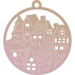 Highland Christmas Die - Mini Small Town Tag