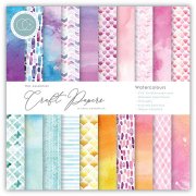 Craft Consortium The Essential Craft Papers 6x6 Paper Pad - Watercolours