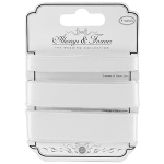 Craft Consortium The Wedding Collection Always & Forever - Satin Ribbon - White