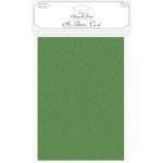 Craft Consortium Non-Shedding A4 Glitter Card - Forest Green