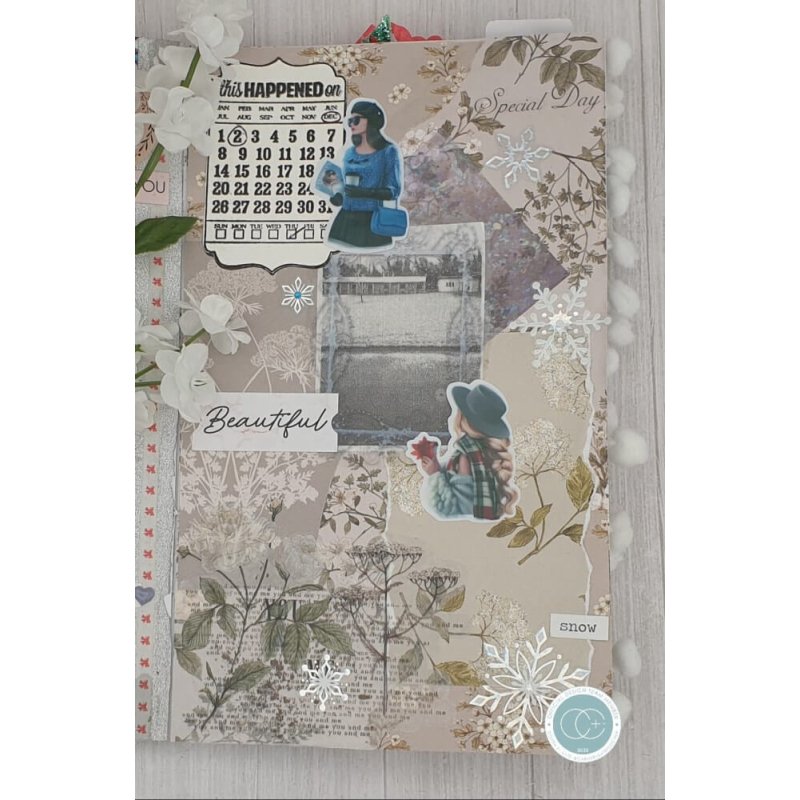 Belle Fleur 12x12 Paper Pad - Craft Consortium