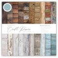 Craft Consortium The Essential Craft Papers 6x6 Paper Pad - Wood Textures